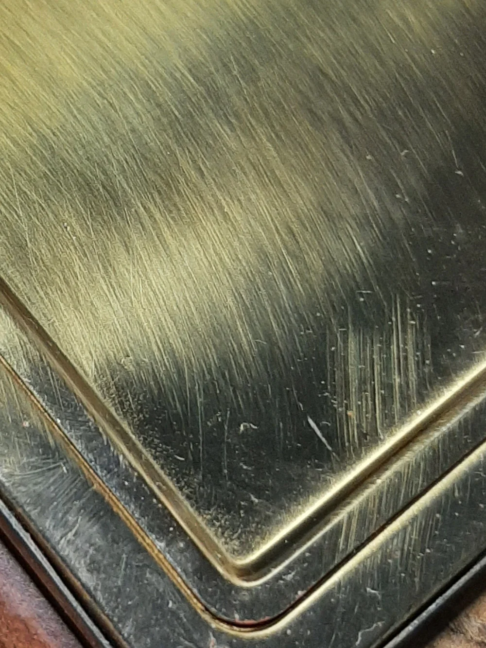 Rare Vintage Sailfish Compact - Blue and Gold